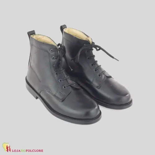 Botas Couro Preto - PAR - Direita