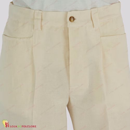 Calça Linho - Frente - Detalhe