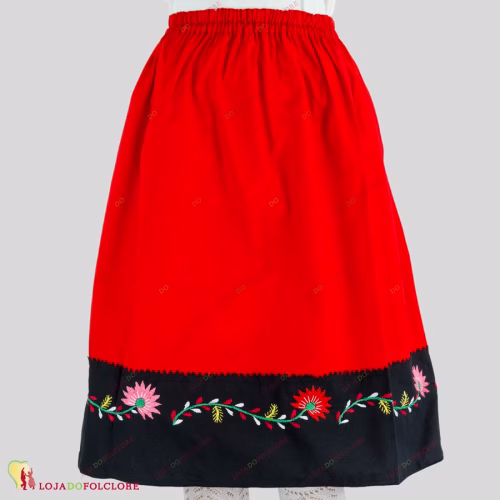 Saia Traje Imitação - Adulto - Frente