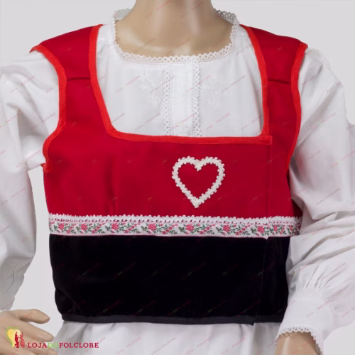 Colete - Traje Domingueiro - Vermelho - Frente