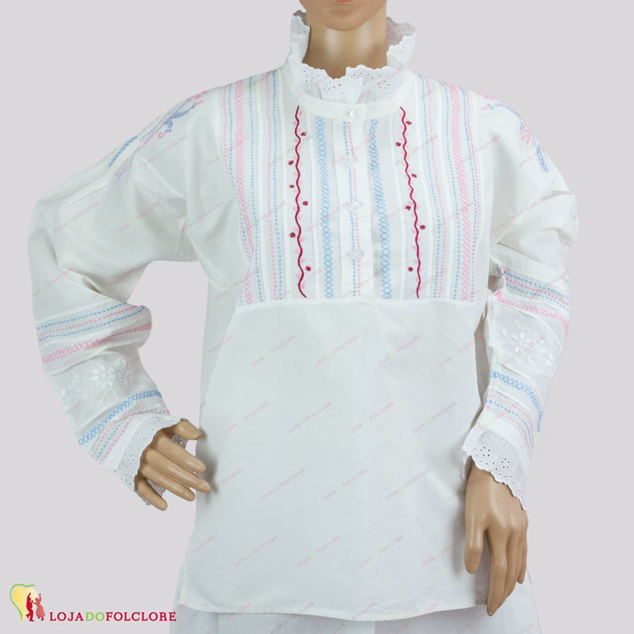 Blusa Linho - Romeira Braga - Frente